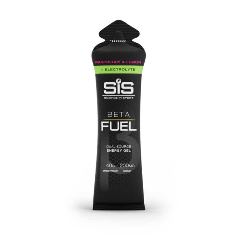 SIS Beta Fuel Gel Rapsberry & Lemon + Electrolyte (1 gel)