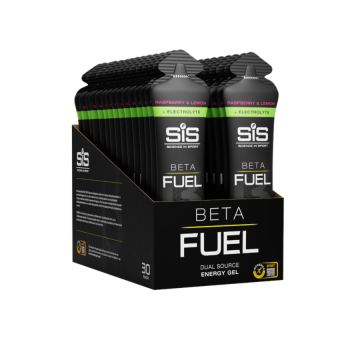 SIS Beta Fuel Gel Rapsberry & Lemon + Electrolyte (1 gel)