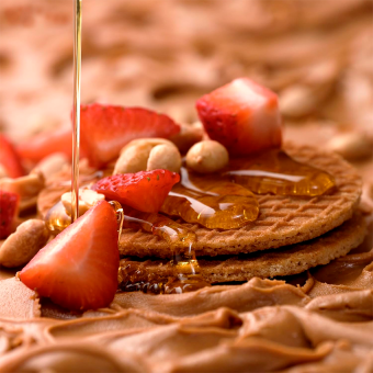 Honey Stinger Energy Waffles Peanut Butter Strawberry 30 gr (1 waffle)