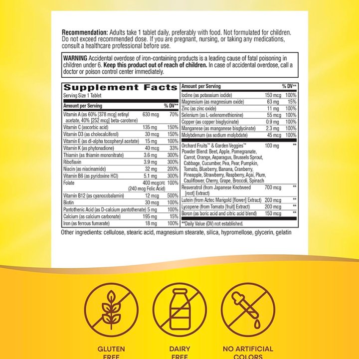 Alive Daily Energy Multi (60 tab)