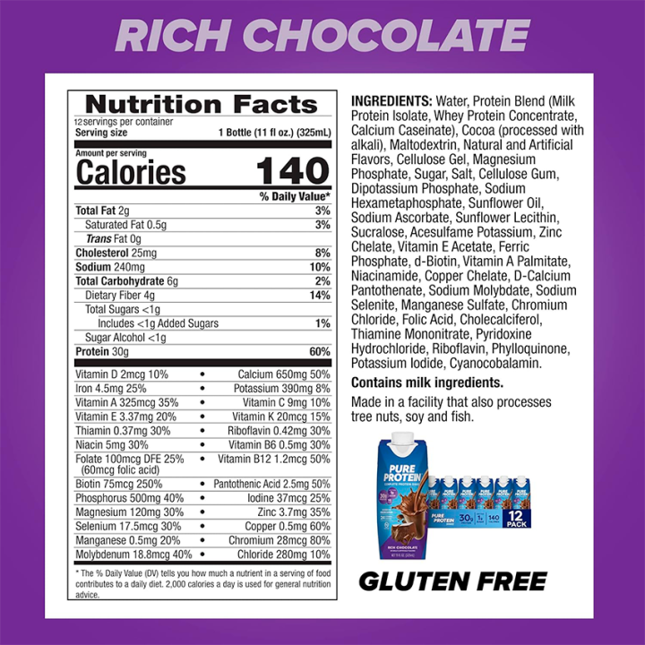 Protein Shake Rich Chocolate Milkshake 30g