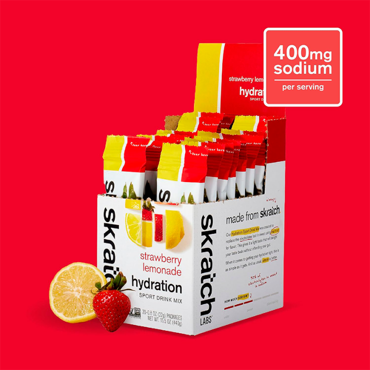 Skratch Hydration Strawberry Lemonade 22 gr (1 Stick Pack)