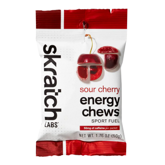 Skratch Energy Chew Sour Cherry 50 gr (1 packet)