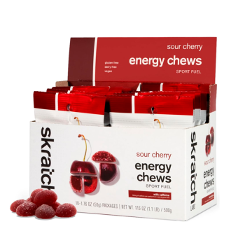 Skratch Energy Chew Sour Cherry 50 gr (1 packet)