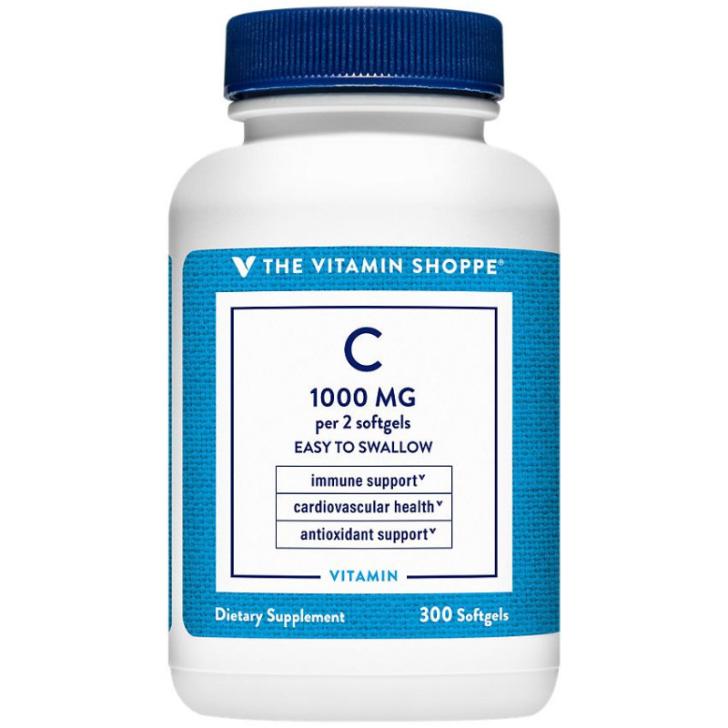 Vitamina C Fácil de Tragar 1000 mg en 2 softgels (300 soft)