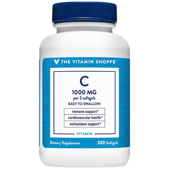 Vitamina C Fácil de Tragar 1000 mg en 2 softgels (300 soft)