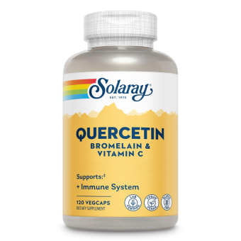 Solaray Quercetin, Bromelain & Vitamin C Complex (120 veg cap)