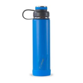 BodyTech Classic Shaker Bottle with Wire Whisk BlenderBall - Blue (28 Fluid ounces)